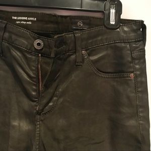 AG leatherette legging pant